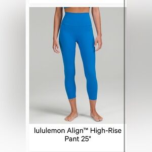 Lululemon Blue Leggings